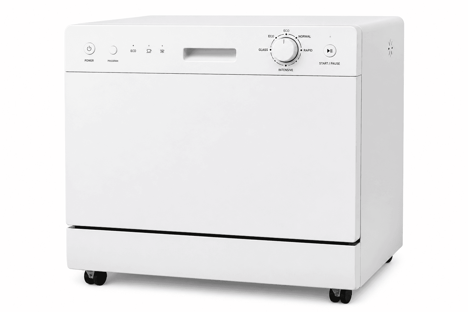 Portable Dishwasher with Front Controls