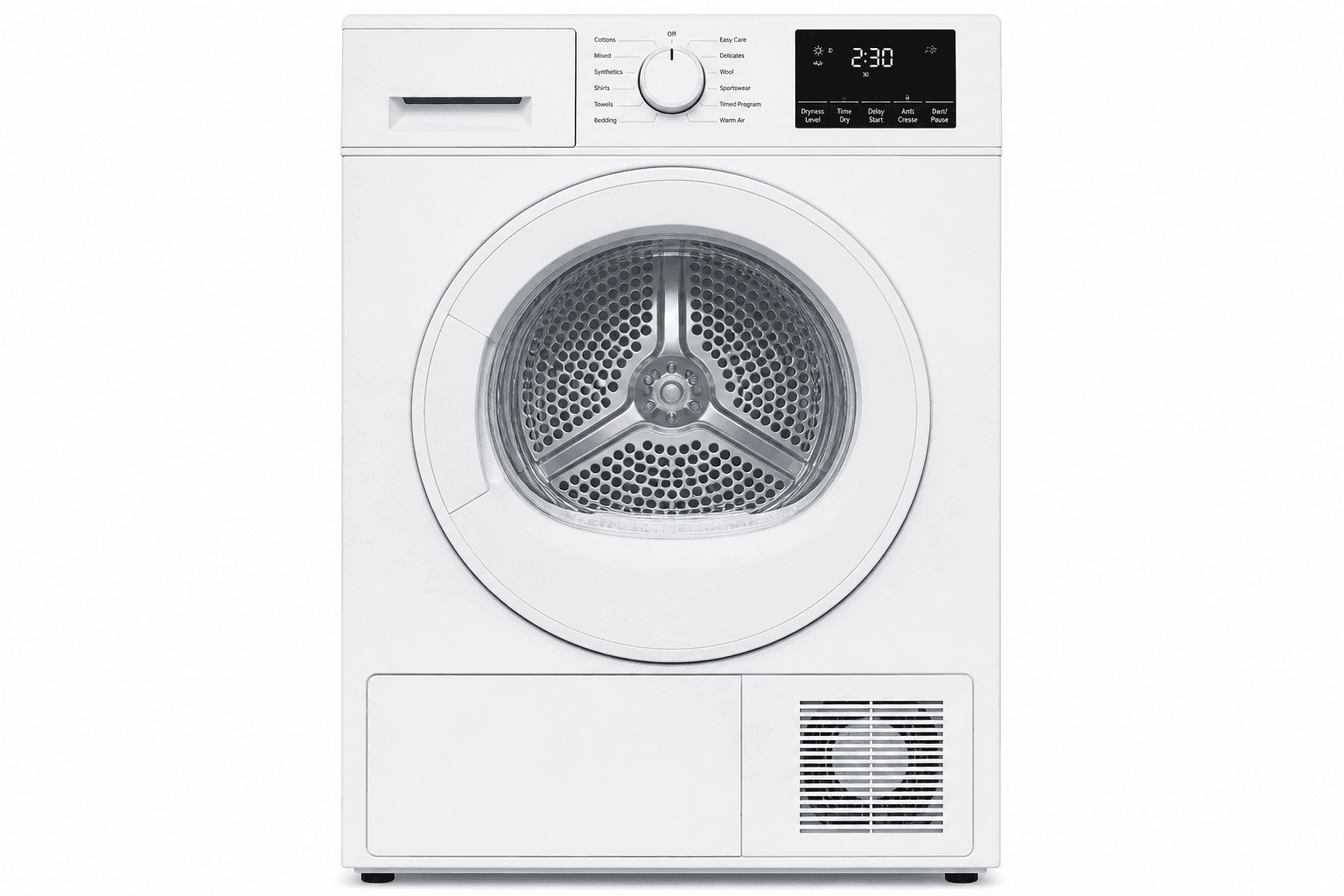 Electric Dryer with TurboSteam